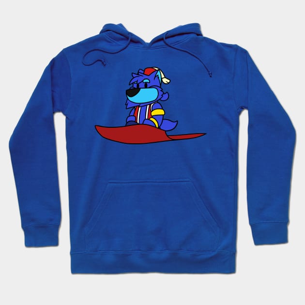 Magic Carpet Riding Genie Hoodie by Colorian Matic